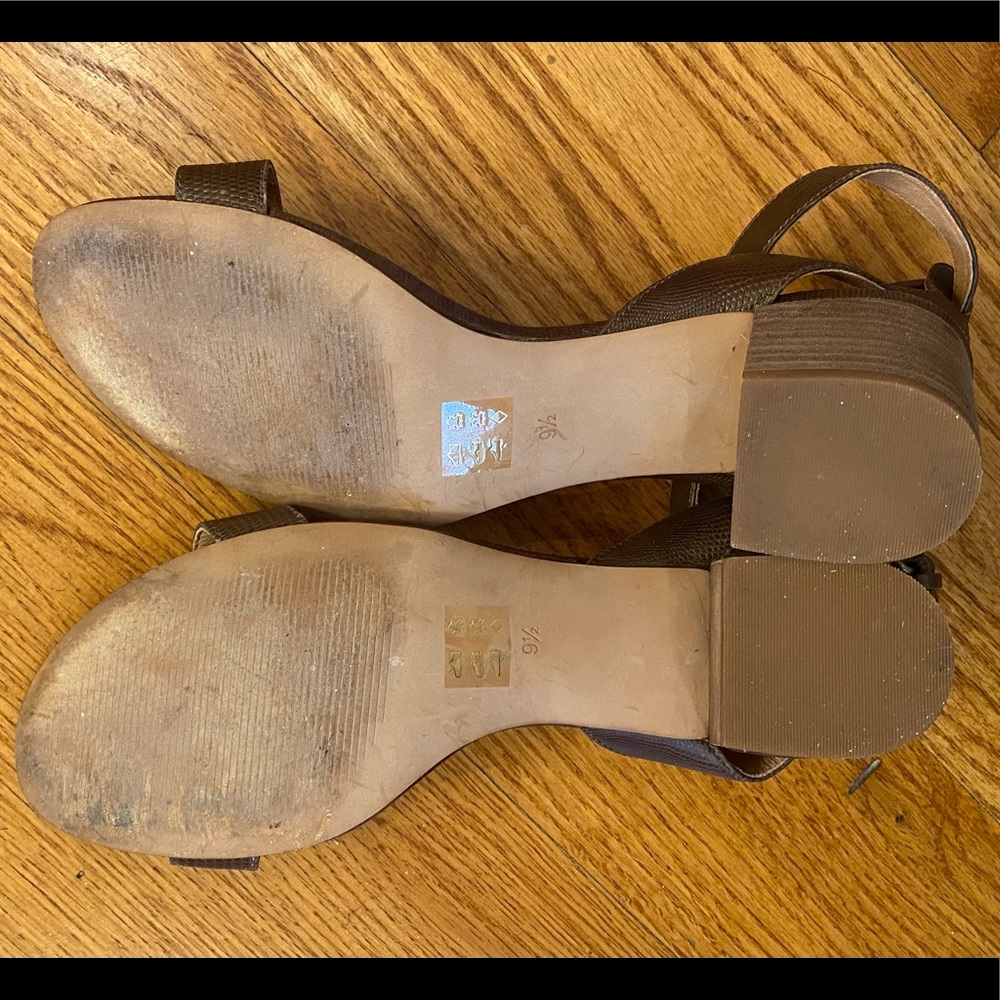 Madewell Python Print Sandal, Brown - image 3